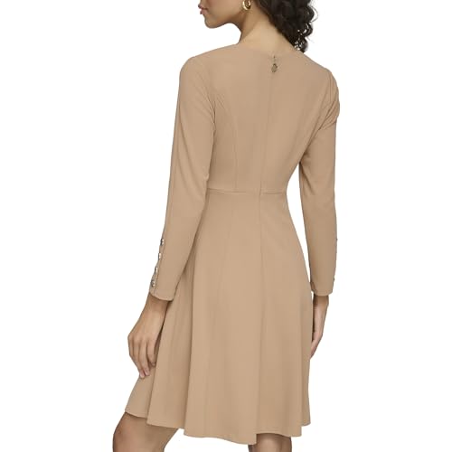 Image of Tommy Hilfiger Women's Scuba Crepe Structured Dress