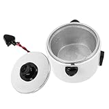 Decoración de olla arrocera de simulación: con este pequeño adorno de olla arrocera, su mini casa tendrá una nueva apariencia, olla arrocera de imitación