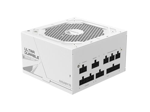 Image of GIGABYTE GP-UD850GM PG5W - PCIe5.0 Ready - ATX3.0-850W 80 Plus Gold Certified - Fully Modular Power Supply - Japanese Capacitors