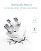 BESTEK UK Travel Plug Adapter Set, Grounded Universal Power Plug Adapter for USA to Type G Countries, UK, Ireland, Hong Kong and More-3 Packs