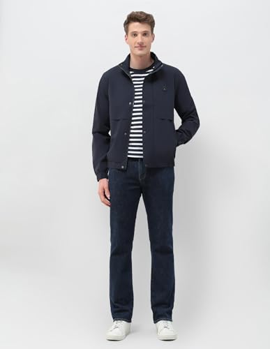 Image of U.S.Polo Association Men's Solid Pattern Windcheater Jacket