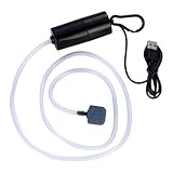 Baoblaze USB Aquarium Air Pump Fish Pump Aerator Lightweight, Premium Powerful, Accessories Silent Practical Compact Portable