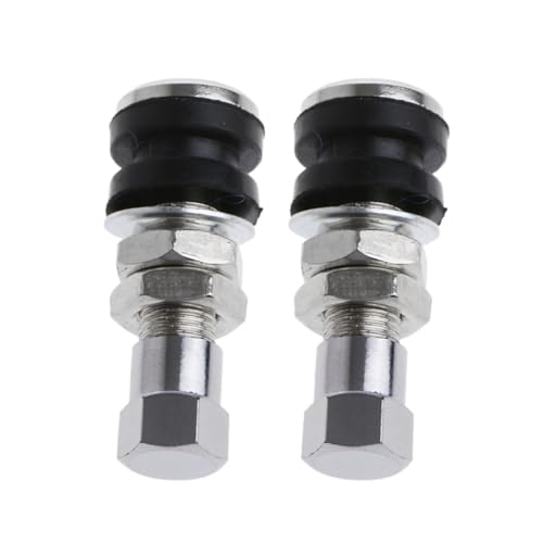 2Pcs Wheel Tire Tubeless Compatible With VALVE Stems AdapterCompatible WithMotorcycle Car Bike