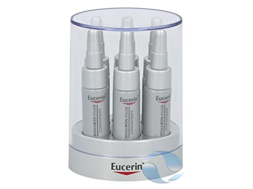 Eucerin Hyaluron-Filler Concentrate Anti-Aging Cream with Enhanced Hyaluron-Filling Effect for Wrinkles Removal, 6x5ml