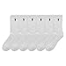 Polo Kids Socks for Boys Crew with Polo Player (2-12 Years) White, 10-13 Shoe/ 4-7 Sock (Baby/Toddler/Kids)