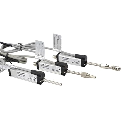 CAINV - Capteur de déplacement linéaire, ressort de réarmement automatique haute précision KTR, règle électronique analogique de précision à ressort SOP Haute compatibilité(KTR-75mm)