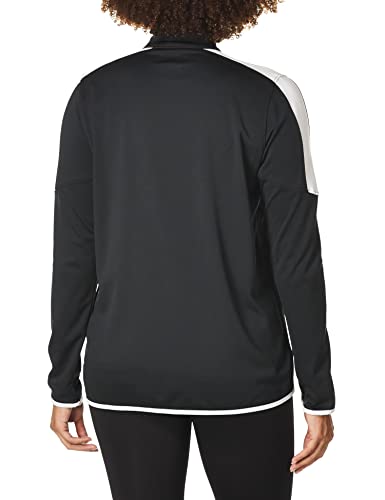 Under Armour Jaqueta feminina de malha Rival, preta (001)/branca, PP