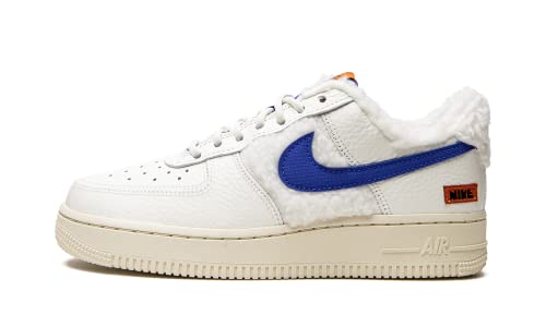 Image of Nike Womens WMNS Air Force 1 Low '07 DO6680 100 Sherpa Fleece - Size 9W