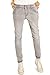 Produktbild be Styled Damenjeans, Weite Tapered Boyfriend Jeanshose, bequemer lockerer Stretchfit Schnitt j3k S