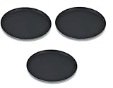 pcmoviles – Set de 3 Bandejas Redondas para Bar 40 cm Ø – Superficie...
