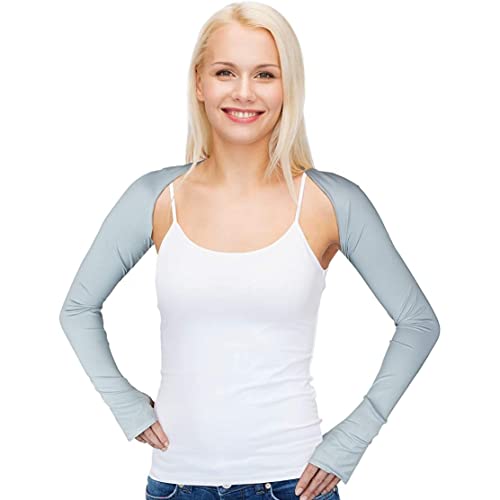 Protección solar para mujeres en chal con mangas de brazo de enfriamiento 3