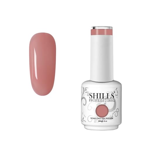 Image of SHILLS PROFESSIONAL UV /LED Soak Off Gel Polish (Gel nail polish) Nail art nail polish Color Shade 126.