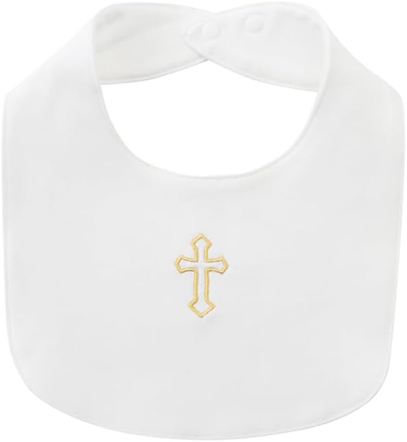 Baby Baptism Cross Sneaker Shoes & Socks, White Christening Baptism Sets for Baby,3Pcs - Image 7