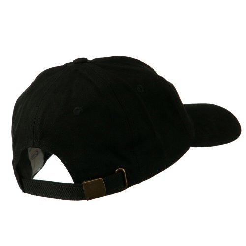 Deluxe Brushed Cotton Cap - Black Osfm #TOP3