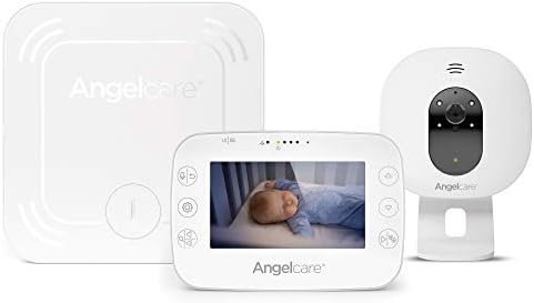Angelcare 3-in-1 AC327 Baby Monitor, with Movements Tracking, 4.3’’ Video & Sound