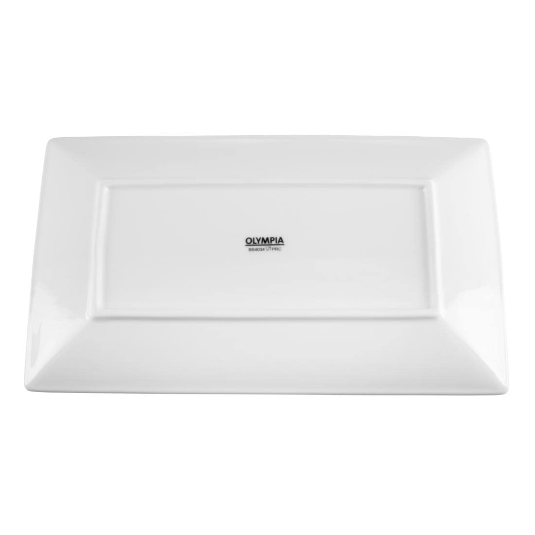Olympia 2X servire piatti rettangolari 310X180mm Porcellana Bianco Catering