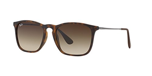 Photo de Ray-Ban - Lunette de soleil Chris RB4187 Wayfarer - Femme, Brown (Braun)