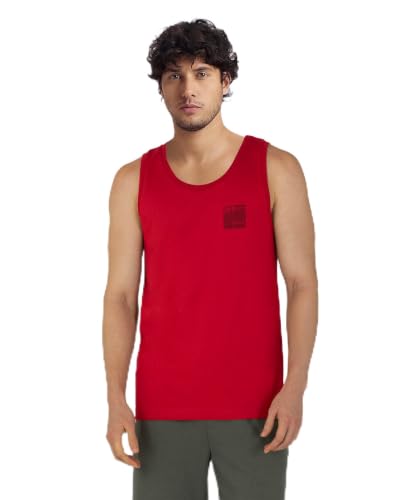 Image of Jockey 9928 Men Super Combed Cotton Rich Graphic Printed Tank Top