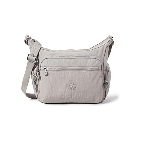 Kipling Women's Gabbie Shoulder Bag, Grey Grey, One Size Cover