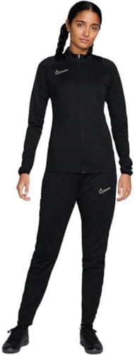 nike tracksuit womens black and gold