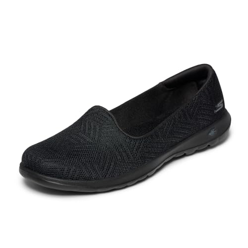 Image of Skechers Women's Go Walk Lite - Sweet Gal Slip-on Mesh Sneakers | Casual, GO WALK, 5GEN Cushioning, Air-Cooled Goga Mat, Machine Washable
