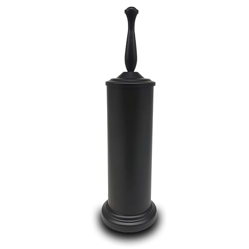 Image of Matte BlackToilet Bowl Brush with Holder, Durable Bathroom Cleaning Tool, Modern Design for Easy Toilet Maintenance, Bathroom Cleaner Brush for Efficient Cleaning and Hygiene