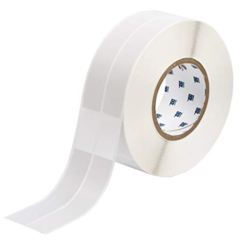 Etiquetas de vinilo autolaminadas de 15.2 cm x 2.5 cm Brady para identificación de cables, 1000 ud