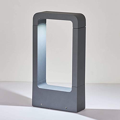 Preisvergleich Produktbild HAOFU außen Gartenlampen / 12W LED bridgelux COB Wegeleuchte Aluminium LED Gartenstrahler Standlampe IP65 Wasserdicht Terasse / Garten / Korridor / Flurbeleuchtung 1200LM (Schwarz-01)