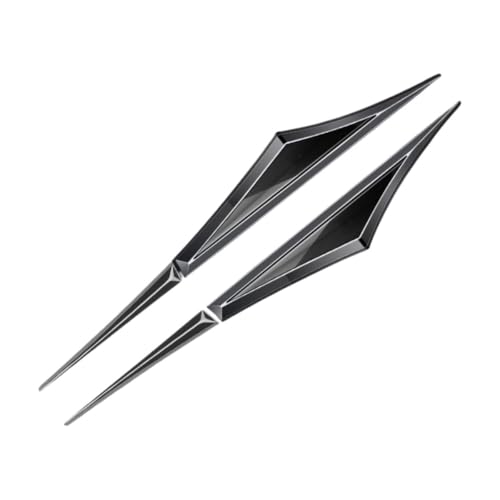 Ravem 2pcs Coche Insignia Pegatina para Chevrolet Colorado/Silverado/Silverado HD/Silverado EV,Impermeable 3D Logo Car Styling Emblema Lateral Coche Coche Carrocería Tuning Accesorios,B