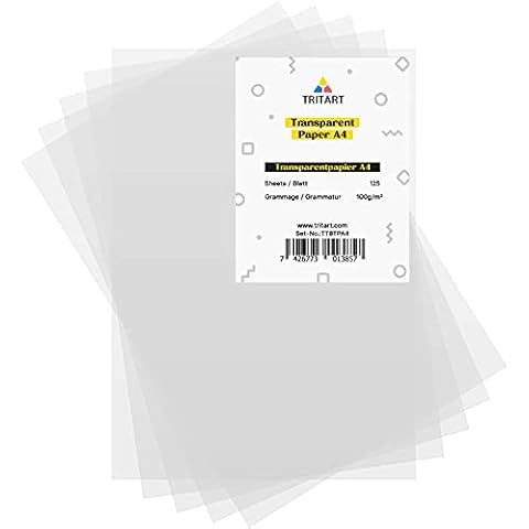 Papel de Calco Tritart A4-125 Hojas Cover