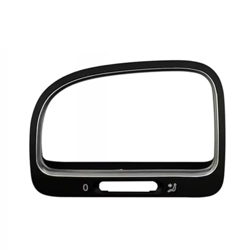 Aireador de salpicadero premium para Golf MK6 y GTI, rejilla izquierda con acabado mate