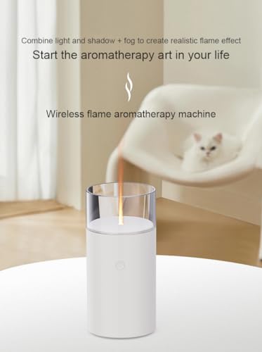 Difusor aromático eléctrico Flame Laviniar A2 60 mL blanco miniatura 2