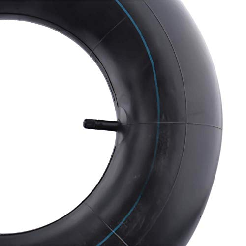 Mecotime 2 Packs 3.50/4.00-6 Replacement Inner Tire Tube with Metal Valve Stem Fit 4.10/3.50-6 13x4.00-6 13x5.00-6 145/70-6 for Hand Trucks, Dollies, Wheelbarrows, Lawn Mowers, Trailers and Generators