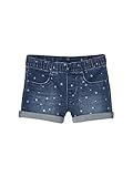 Mädchen Jeans Shorts Vertbaudet Mädchen Jeansshorts, Sterne Dark Blue 128