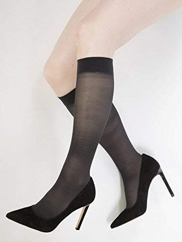 Miniatura 2 de Allegro Essential 81 - Manguera de compresión de 8 a 15 mmHg con soporte transparente hasta la rodilla, cómodas prendas de apoyo