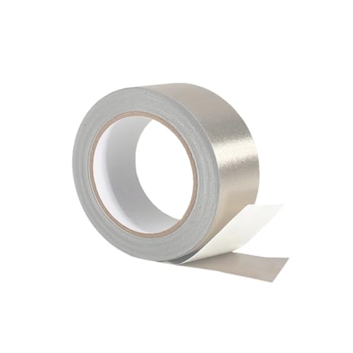 Faraday - Nastro adesivo doppio conduttivo in tessuto, 50 m, per schermatura EMI, riparazioni elettriche, cablaggi auto (25 mm)