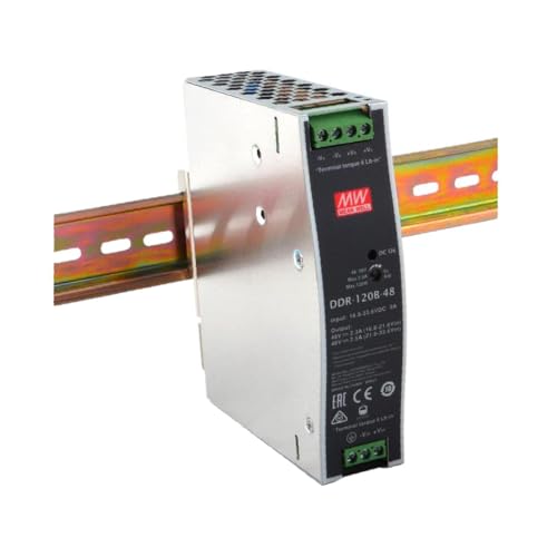 MEAN WELL DDR-120B-48 120W DIN Rail DC/DC Converter O/P +48V2.5A - 1 item(s)