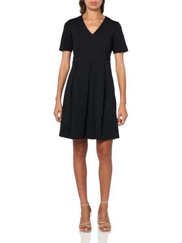 Robe col v ponte chic parfaite pour le bureau et les sorties