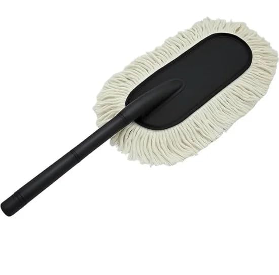 Image of Barebeauty Microfiber Car Duster with Handle | Scratch-Free Soft Dust Cleaner for Car Exterior & Interior | Reusable Washable Auto Cleaning Brush
