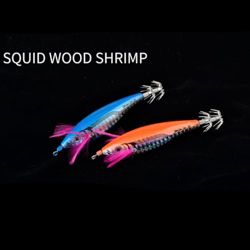 Cebos de pesca resistentes y ligeros TEHAUX pack de 4 piezas 4