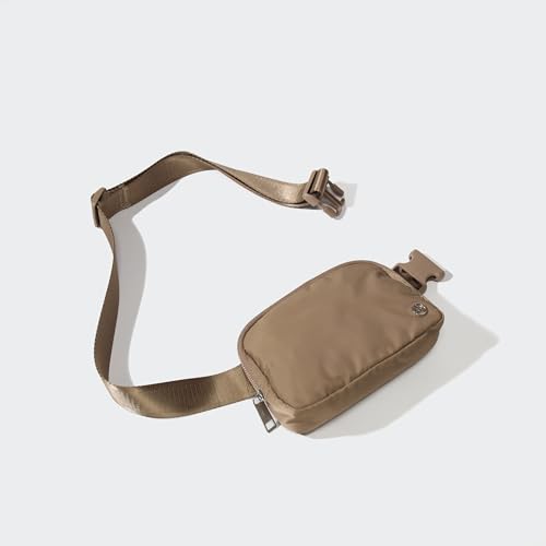 Image of Pander Everywhere Belt Bag for Women, Fashion Waist Packs, Crossbody Bags with Adjustable Strap (Gray Brown)