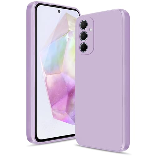 Btstring Silicone Case for Samsung Galaxy A35 5G, Purple