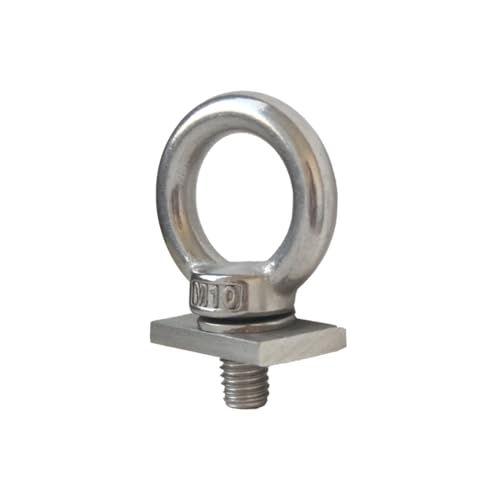 Image of MaxxHaul 50844-4 Pieces Stainless Steel Tie Down Anchor Points for 50616 64-inch Platform Rack