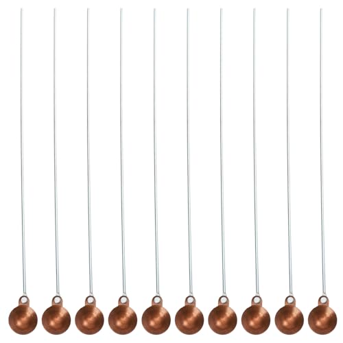 Cucharas de cobre para botellas de medicina y uso en laboratorios