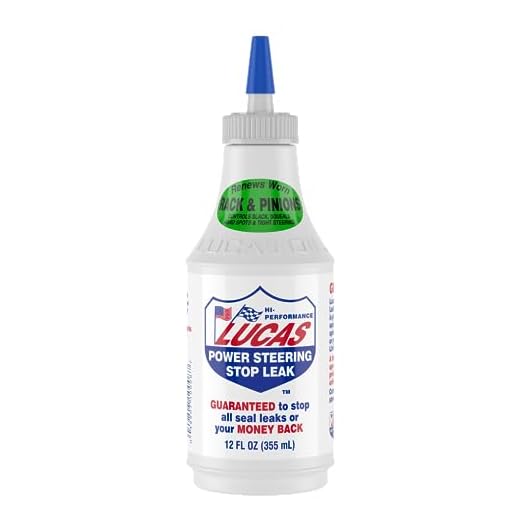 Lucas Oil 10008 Power Steering Stop Leak - 12 Ounce