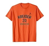 Chris Kreider: Anaheim Name & Number T-Shirt