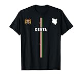 símbolos icónicos de Kenia. Bandera vertical de Kenia, el texto 