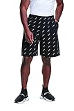 Champion Herren Powerblend AOP, 25,4 cm Shorts, Legend Black, Mittel