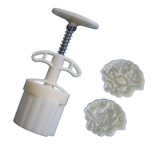 PEPWE Sturdy ABS Baking Molds Traditional Folding Fan Designs Cakes for Cookie Chocolates and Cakes Molds