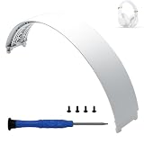 Picture of Studio 3 Headband Replacement Top Headband Replacement Head Band Parts Accessories Repair Kit Compatible with Studio 3.0 A1914 Wireless Studio 2.0 Wireless Headphones (White)